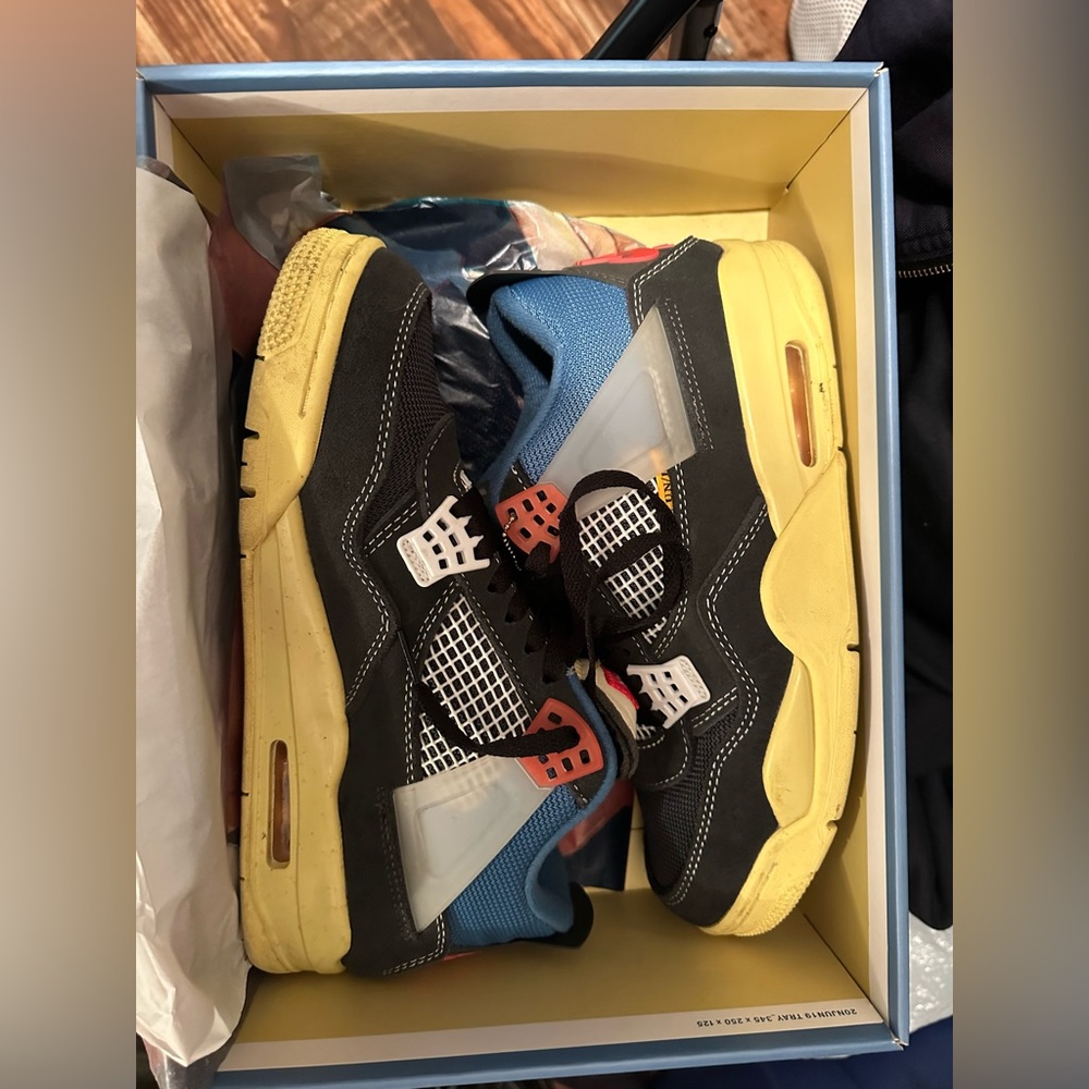 2020 Union LA x Air Jordan 4 Retro 'Off Noir'